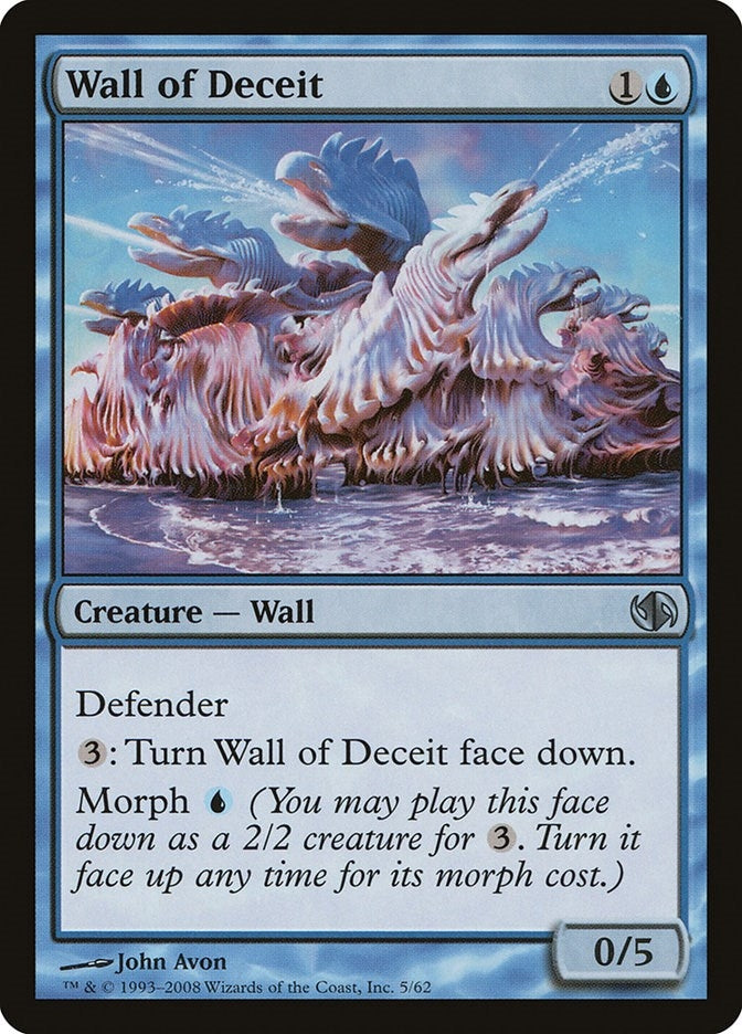 Image for Wall of Deceit (5) [Jace vs. Chandra] - Magic: The Gathering