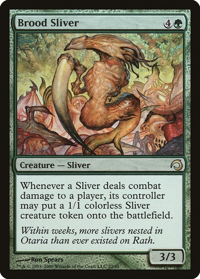 Image for Brood Sliver (22) [Premium Deck Series: Slivers] - Magic: The Gathering