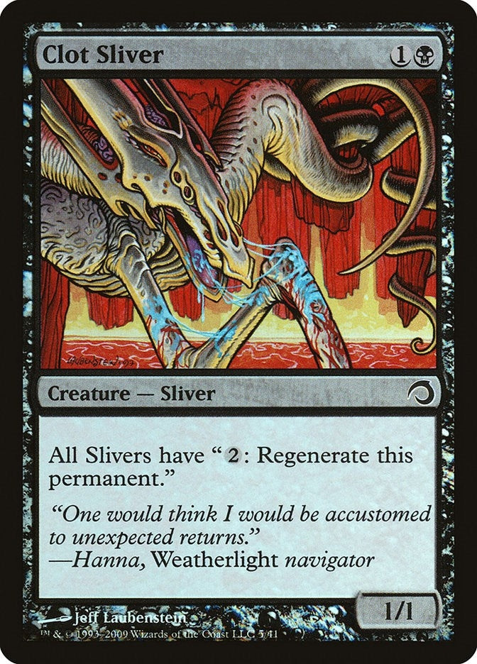 Image for Clot Sliver (5) [Premium Deck Series: Slivers] - Magic: The Gathering