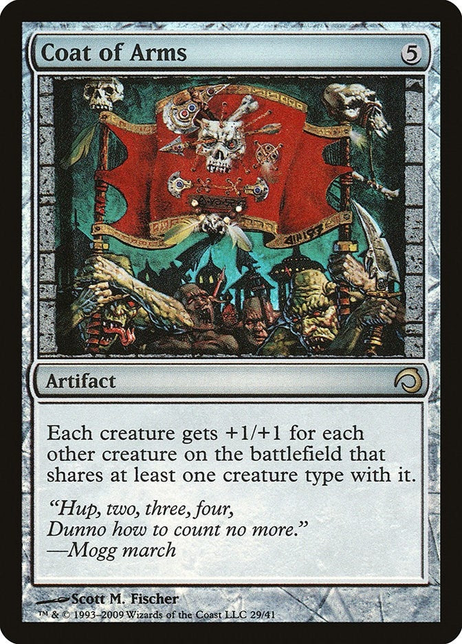 Image for Coat of Arms (29) [Premium Deck Series: Slivers] - Magic: The Gathering