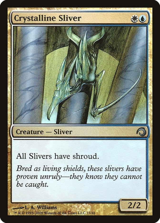 Image for Crystalline Sliver (11) [Premium Deck Series: Slivers] - Magic: The Gathering