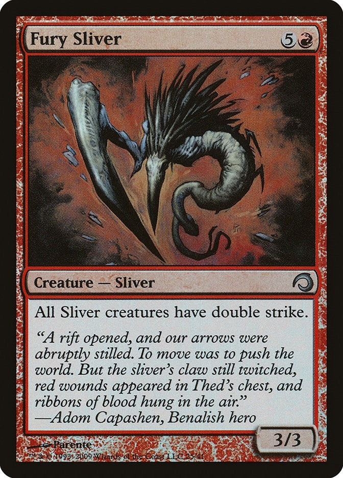 Image for Fury Sliver (25) [Premium Deck Series: Slivers] - Magic: The Gathering