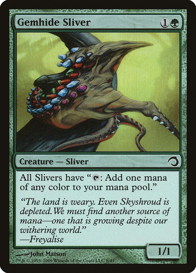 Gemhide Sliver (8) [Premium Deck Series: Slivers]