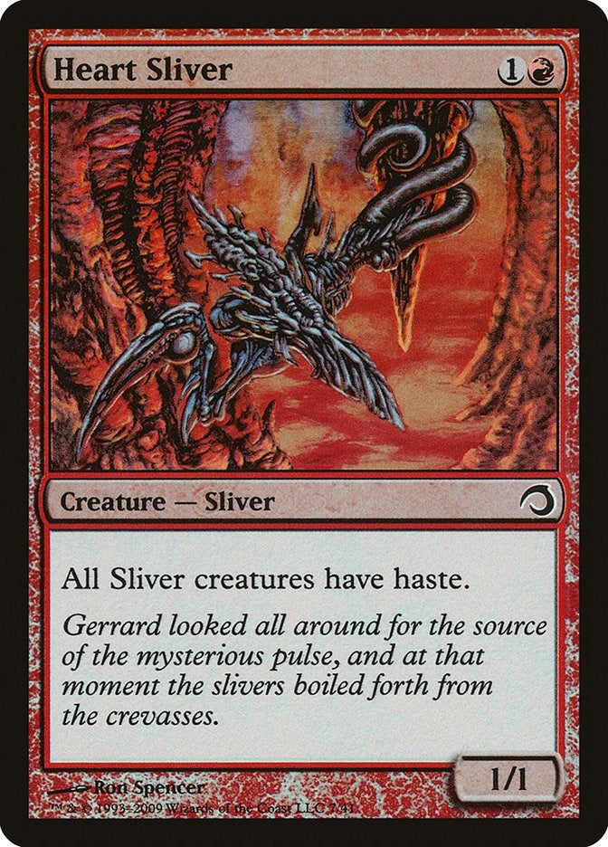 Image for Heart Sliver (7) [Premium Deck Series: Slivers] - Magic: The Gathering