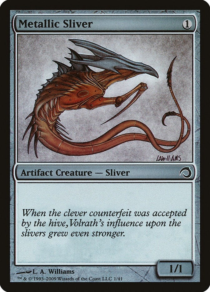 Image for Metallic Sliver (1) [Premium Deck Series: Slivers] - Magic: The Gathering