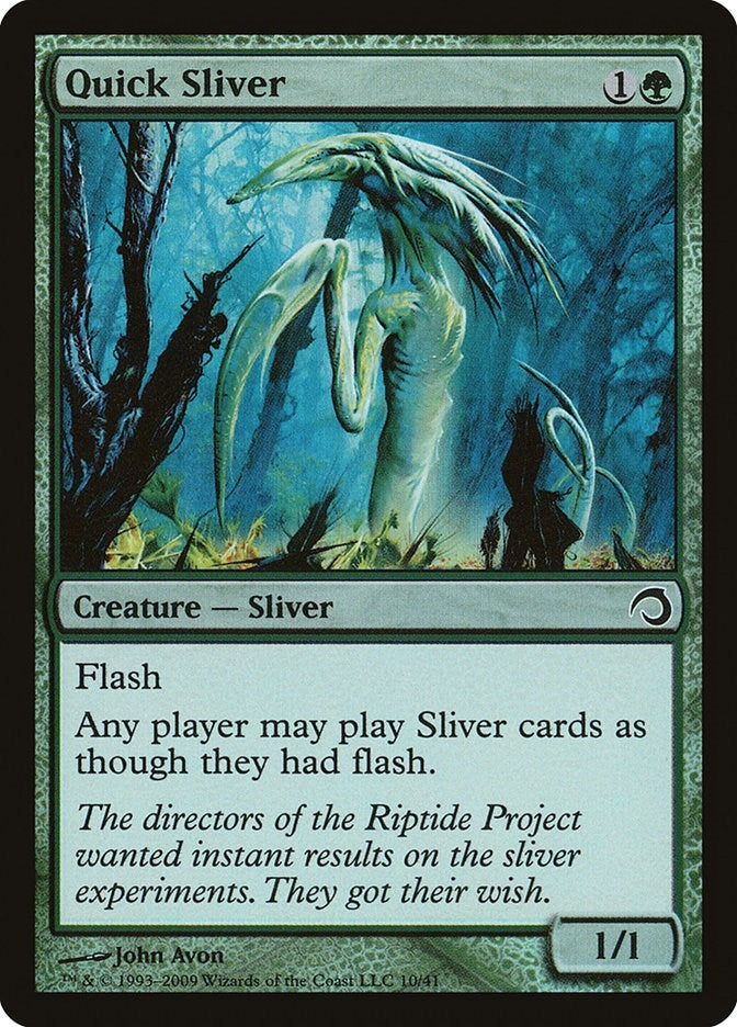 Image for Quick Sliver (10) [Premium Deck Series: Slivers] - Magic: The Gathering