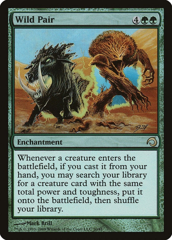 Image for Wild Pair (30) [Premium Deck Series: Slivers] - Magic: The Gathering