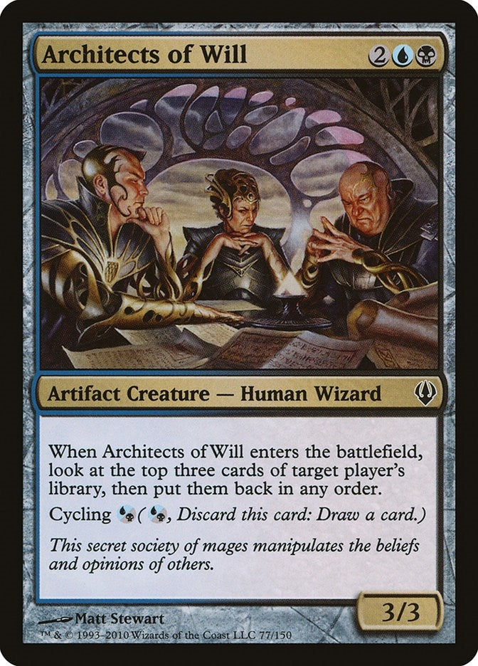 Image for Architects of Will (77) [Archenemy] - Magic: The Gathering