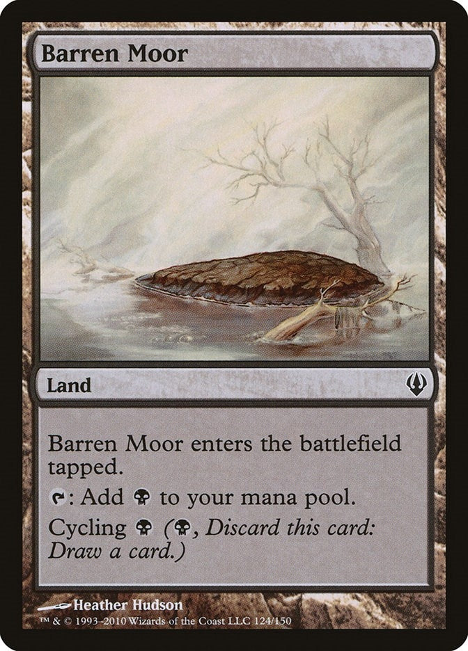 Image for Barren Moor (124) [Archenemy] - Magic: The Gathering