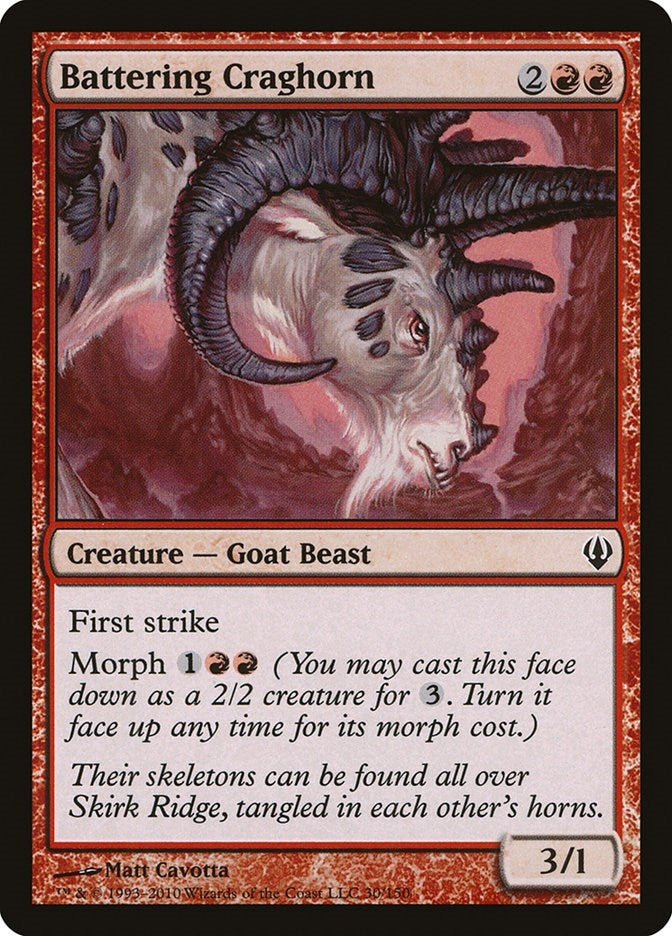 Image for Battering Craghorn (30) [Archenemy] - Magic: The Gathering