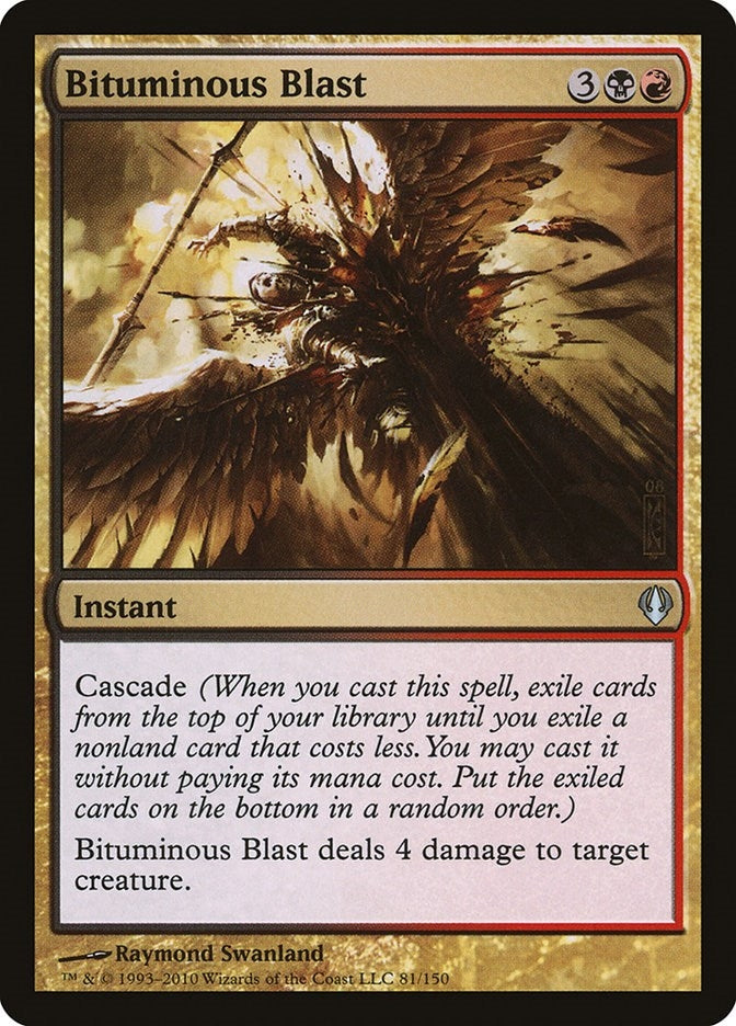 Image for Bituminous Blast (81) [Archenemy] - Magic: The Gathering