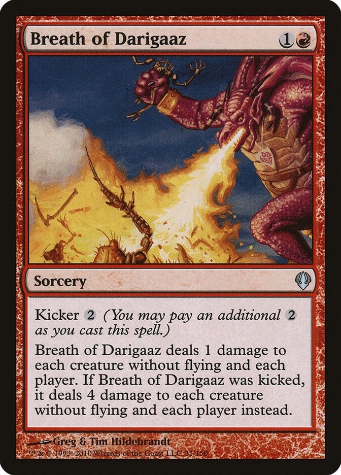 Image for Breath of Darigaaz (31) [Archenemy] - Magic: The Gathering
