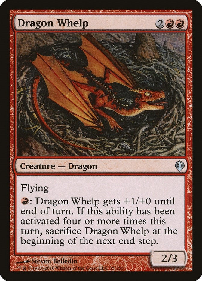 Image for Dragon Whelp (35) [Archenemy] - Magic: The Gathering