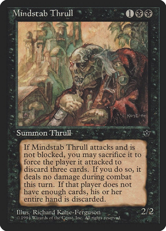Image for Mindstab Thrull (Kane-Ferguson) [Fallen Empires] - Magic: The Gathering