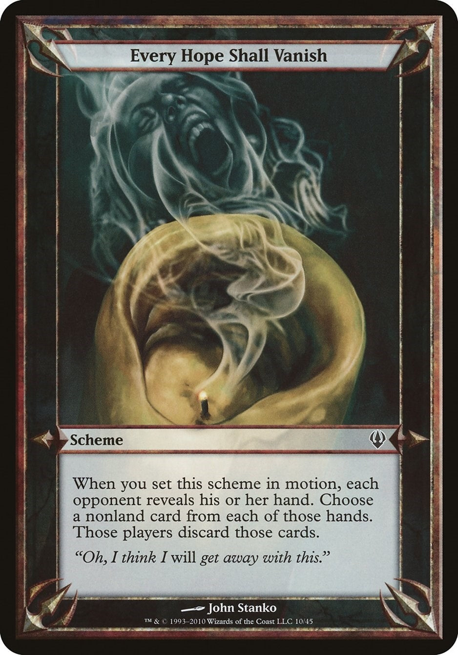 Image for Every Hope Shall Vanish (Archenemy) [Oversize Cards] - Magic: The Gathering