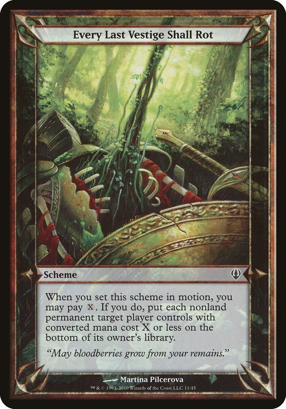 Image for Every Last Vestige Shall Rot (Archenemy) [Oversize Cards] - Magic: The Gathering