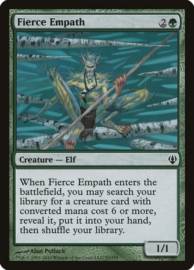 Image for Fierce Empath (55) [Archenemy] - Magic: The Gathering