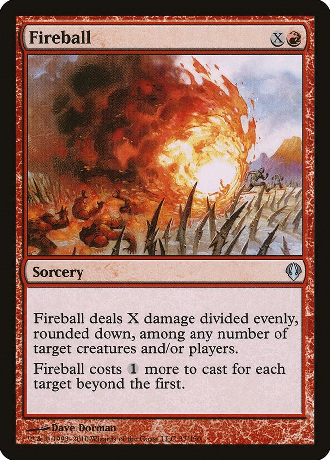 Image for Fireball (37) [Archenemy] - Magic: The Gathering