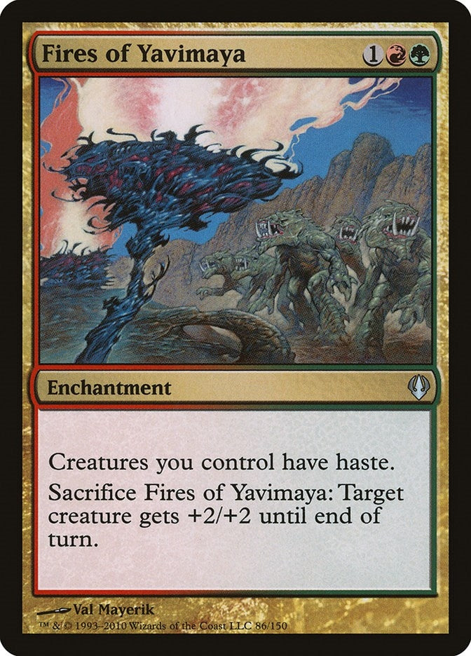 Image for Fires of Yavimaya (86) [Archenemy] - Magic: The Gathering