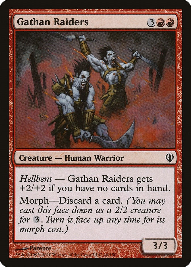 Image for Gathan Raiders (40) [Archenemy] - Magic: The Gathering