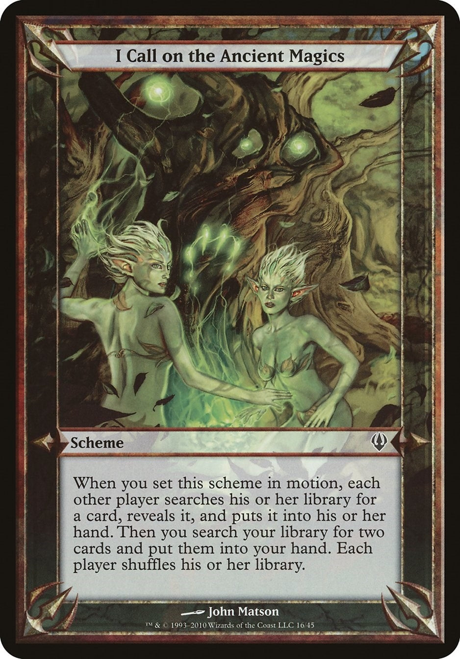 Image for I Call on the Ancient Magics (Colorless) [Oversize Cards] - Magic: The Gathering