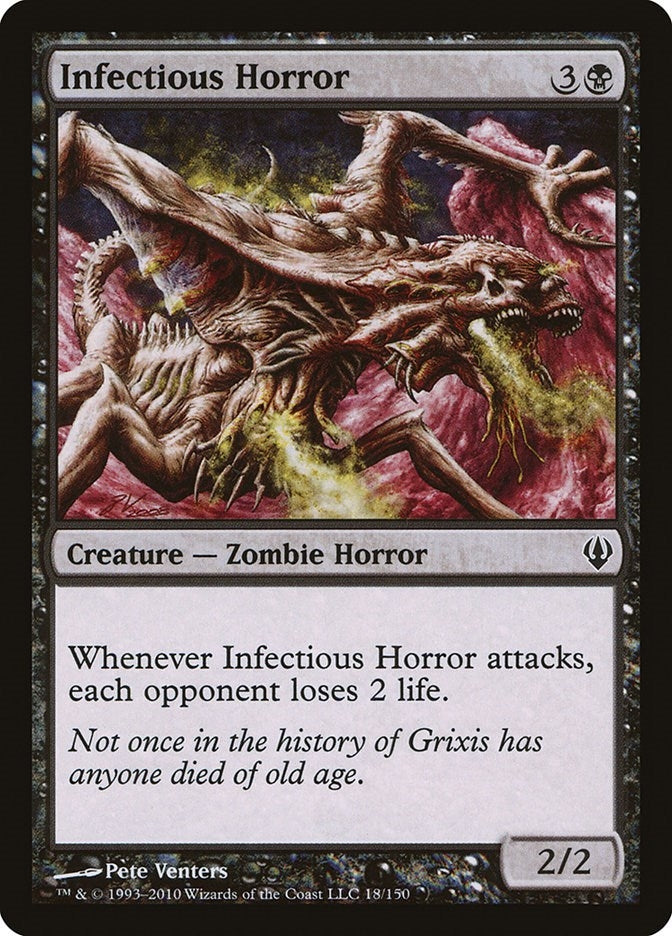 Image for Infectious Horror (18) [Archenemy] - Magic: The Gathering