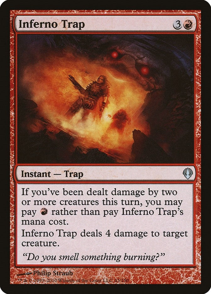 Image for Inferno Trap (43) [Archenemy] - Magic: The Gathering