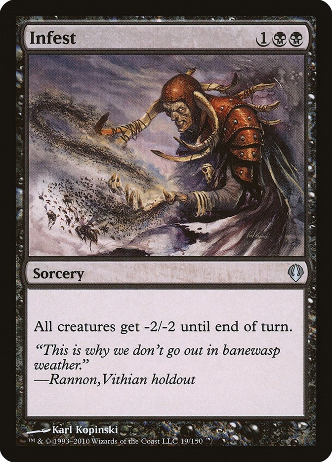 Image for Infest (19) [Archenemy] - Magic: The Gathering