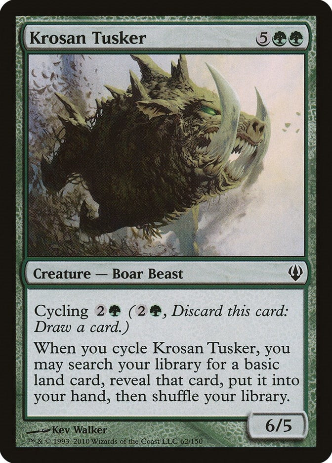 Image for Krosan Tusker (62) [Archenemy] - Magic: The Gathering