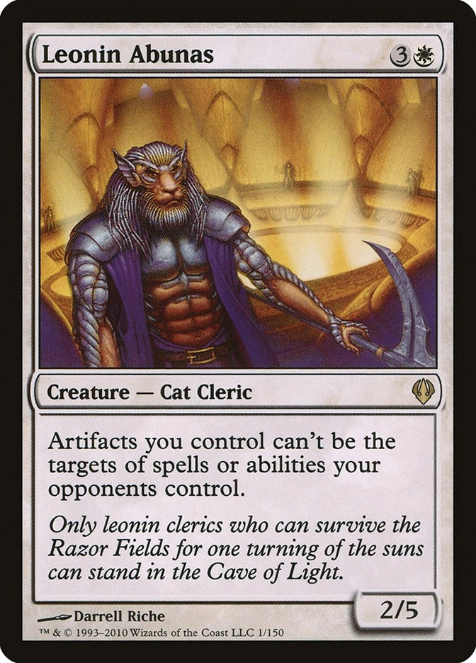 Image for Leonin Abunas (1) [Archenemy] - Magic: The Gathering