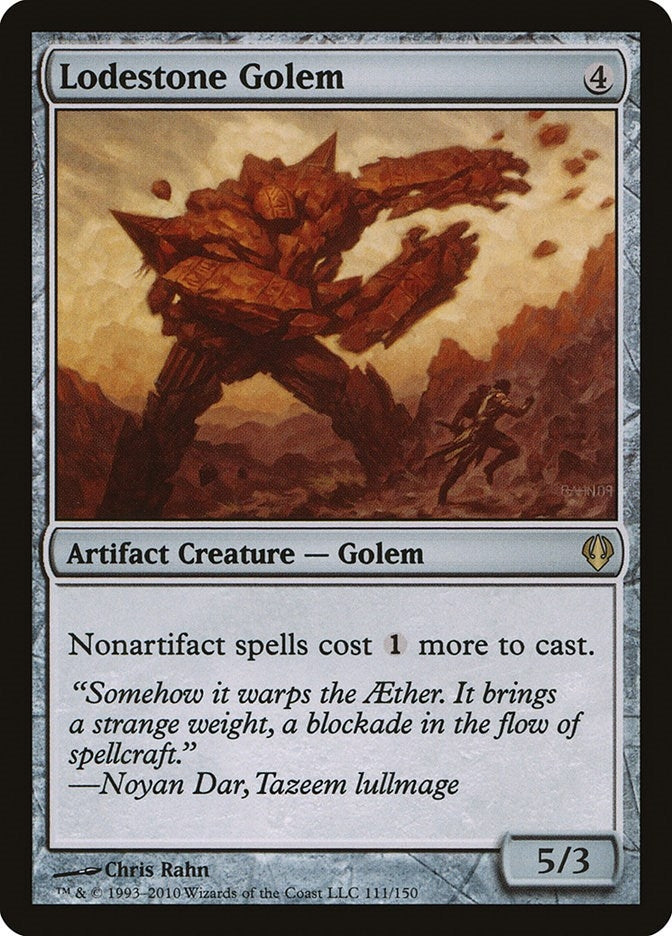 Image for Lodestone Golem (111) [Archenemy] - Magic: The Gathering