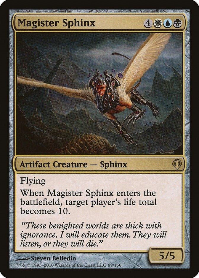 Image for Magister Sphinx (89) [Archenemy] - Magic: The Gathering