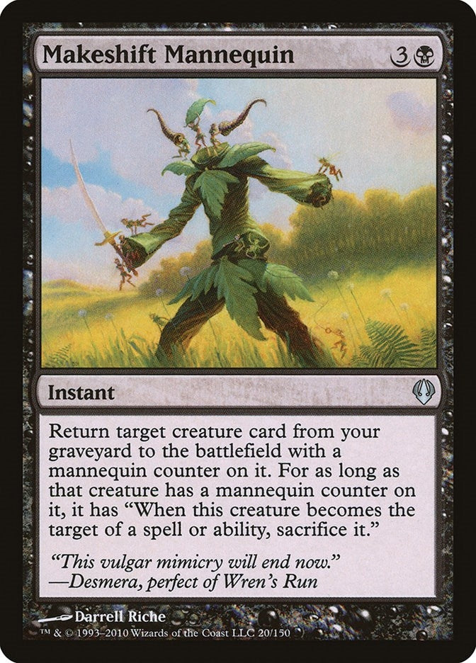 Image for Makeshift Mannequin (20) [Archenemy] - Magic: The Gathering