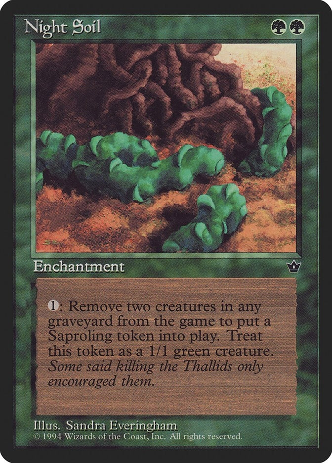 Image for Night Soil (Everingham) [Fallen Empires] - Magic: The Gathering