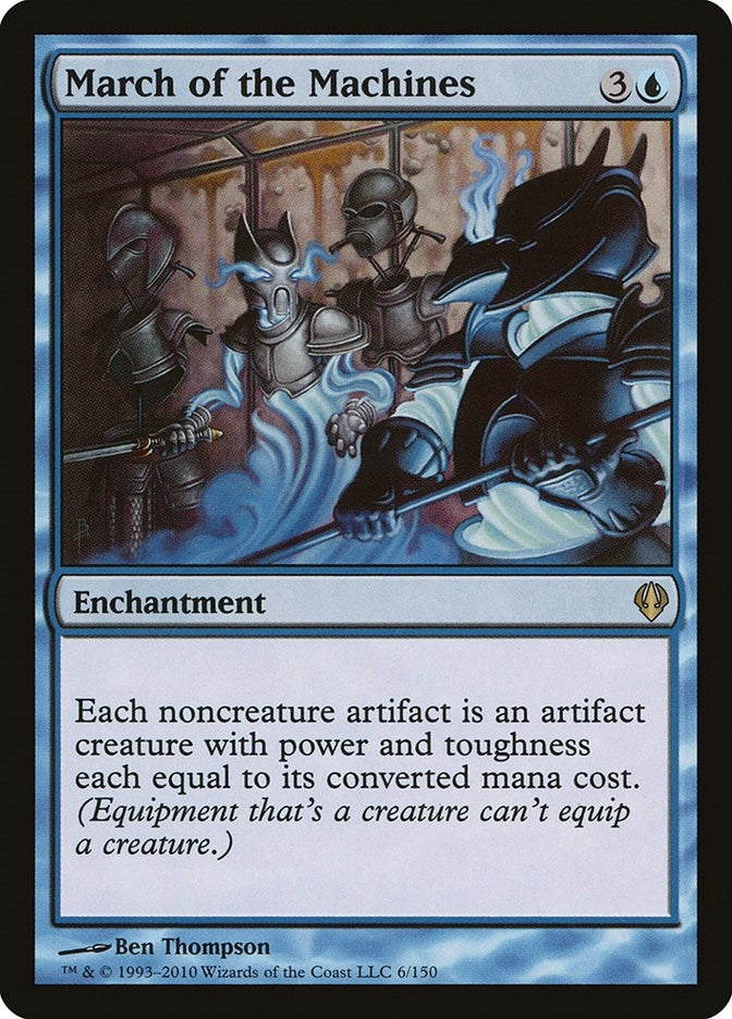 Image for March of the Machines (6) [Archenemy] - Magic: The Gathering