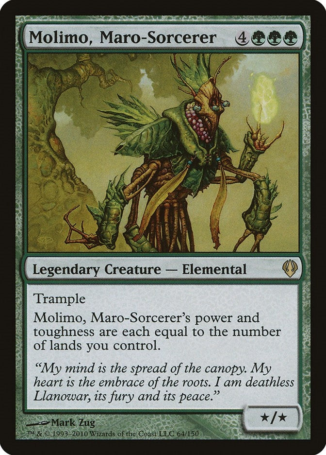 Image for Molimo, Maro-Sorcerer (64) [Archenemy] - Magic: The Gathering