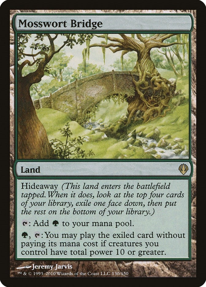 Image for Mosswort Bridge (130) [Archenemy] - Magic: The Gathering