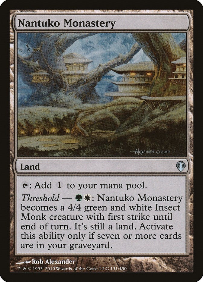 Image for Nantuko Monastery (131) [Archenemy] - Magic: The Gathering