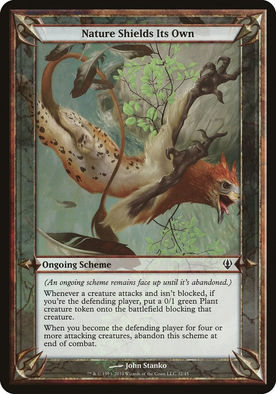 Image for Nature Shields Its Own (Archenemy) [Oversize Cards] - Magic: The Gathering