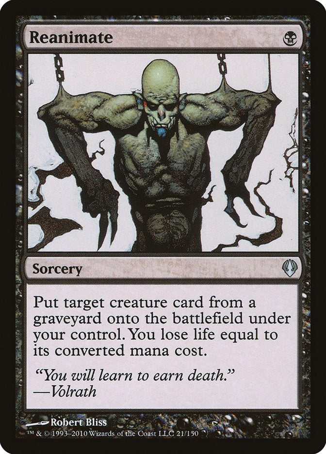 Image for Reanimate (21) [Archenemy] - Magic: The Gathering