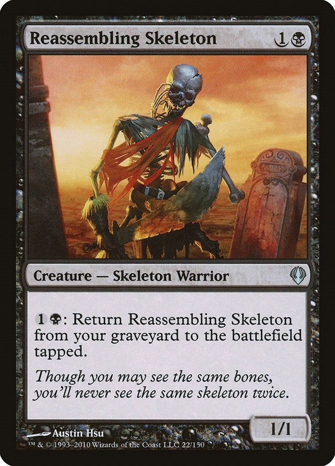 Image for Reassembling Skeleton (22) [Archenemy] - Magic: The Gathering