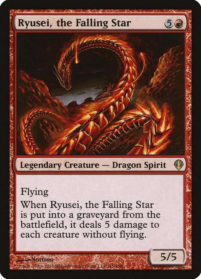 Image for Ryusei, the Falling Star (45) [Archenemy] - Magic: The Gathering