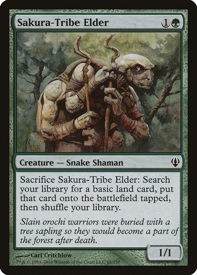 Image for Sakura-Tribe Elder (68) [Archenemy] - Magic: The Gathering