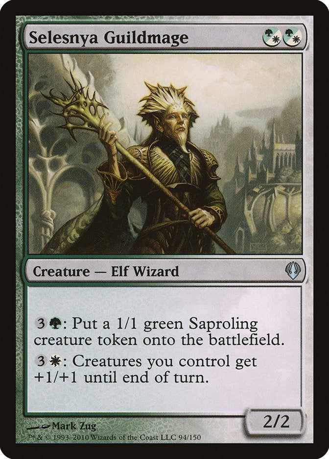 Image for Selesnya Guildmage (94) [Archenemy] - Magic: The Gathering