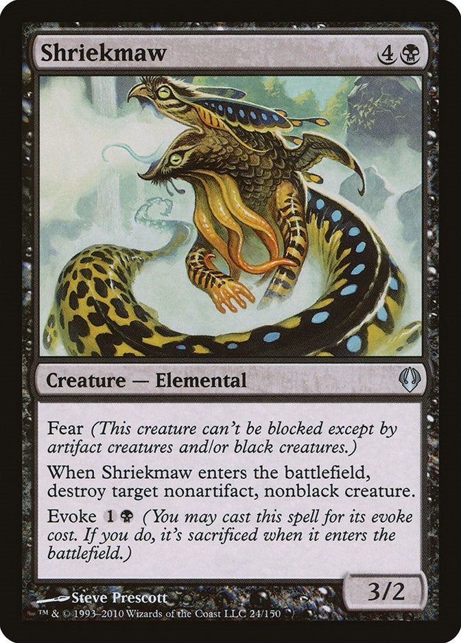 Image for Shriekmaw (24) [Archenemy] - Magic: The Gathering