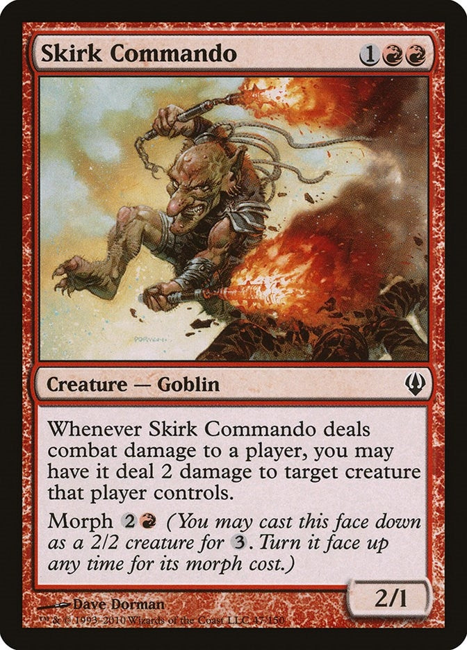 Image for Skirk Commando (47) [Archenemy] - Magic: The Gathering