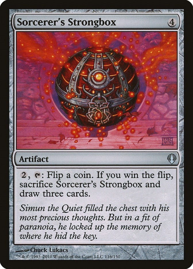 Image for Sorcerer's Strongbox (116) [Archenemy] - Magic: The Gathering