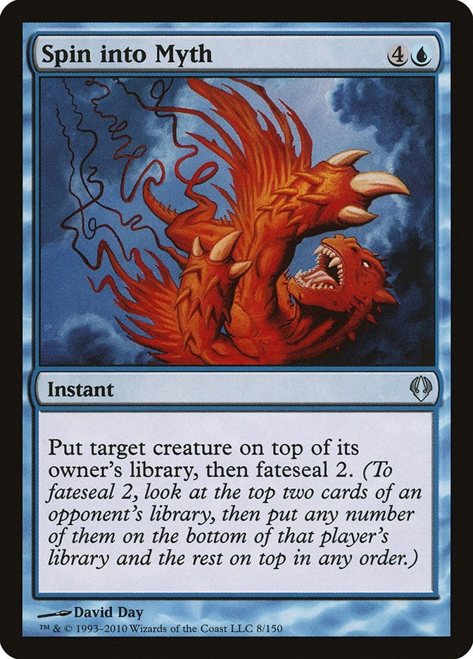 Image for Spin into Myth (8) [Archenemy] - Magic: The Gathering