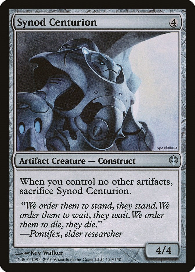 Image for Synod Centurion (119) [Archenemy] - Magic: The Gathering