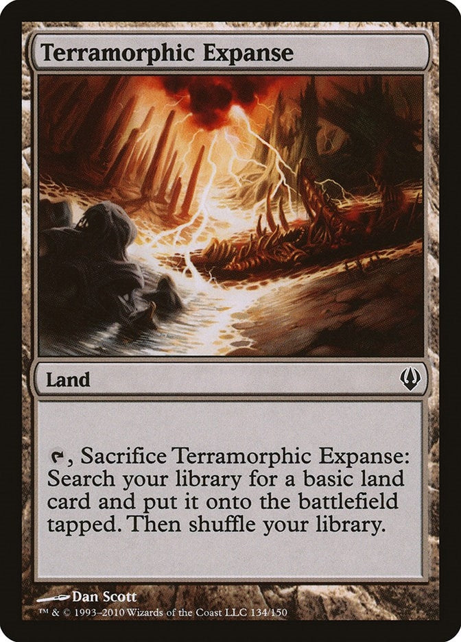 Image for Terramorphic Expanse (134) [Archenemy] - Magic: The Gathering